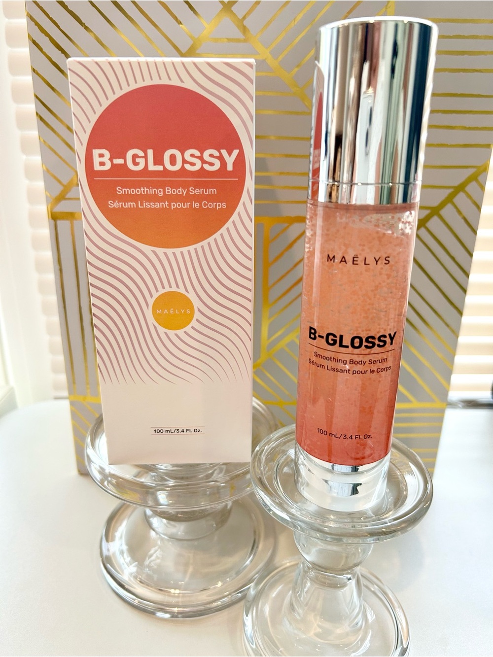 ✨ Maelys B Glossy Smoothing Body Serum 3.4 oz Full Size New In Box ✨